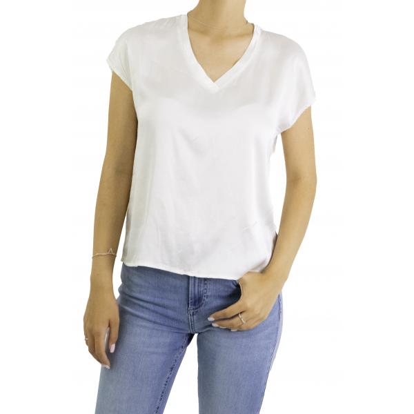 Maglia in viscosa scollo a V